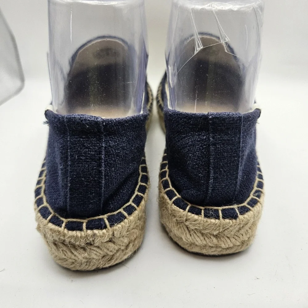 Soludos Womens Llama Espadrille Flats Animal Quirky Summer Vacation Nerdy Sz 7.5